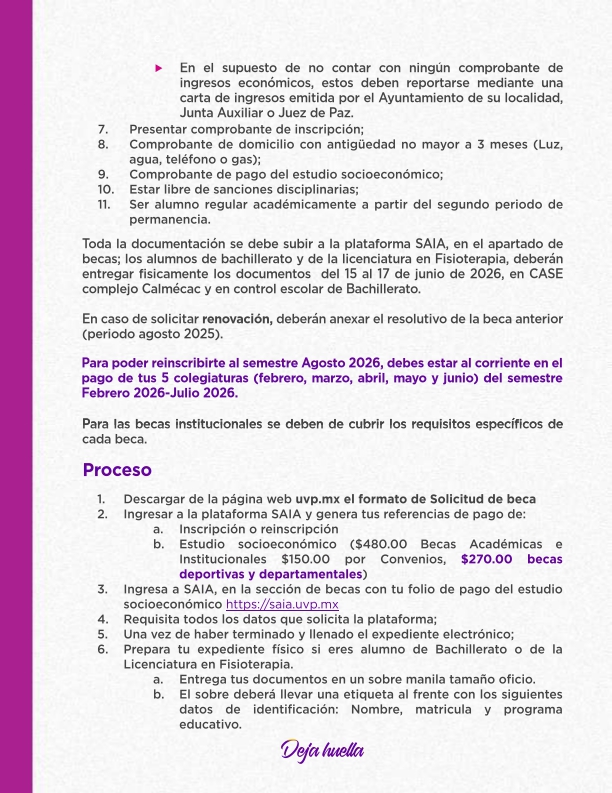 Convocatoria de Becas 2026