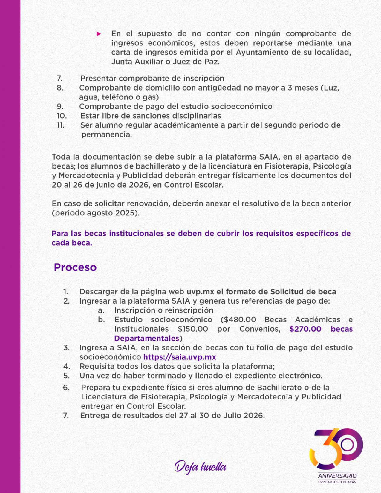Convocatoria de Becas 2026
